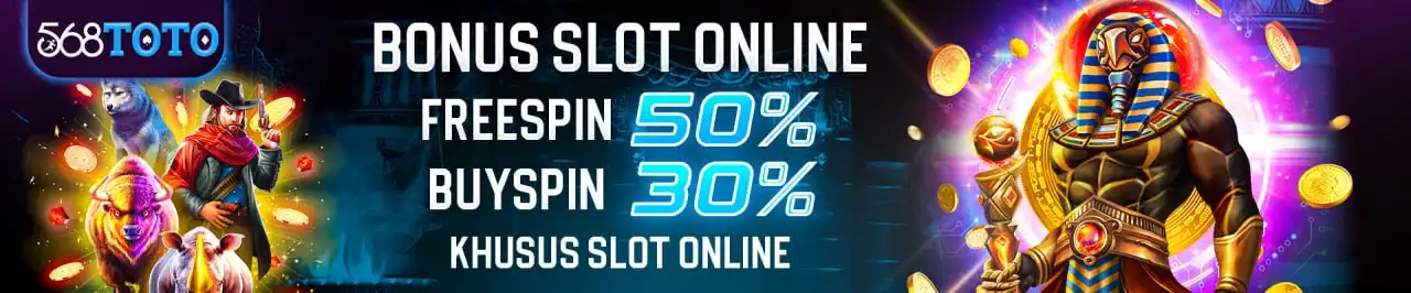 568TOTO 🎰 Bonus Extra 50% Freespin & 30% Buyspin Slot Online 🎰